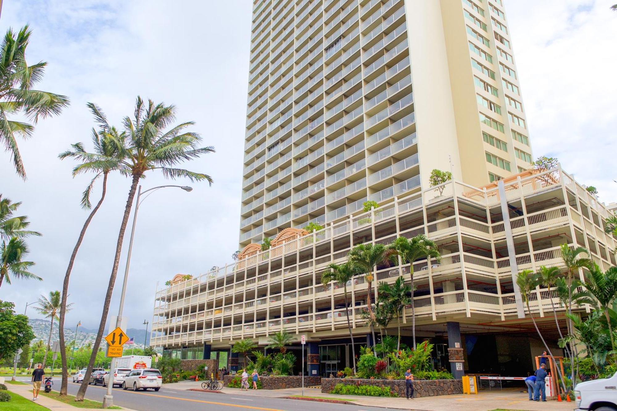 Island Colony 3512 Hotell Honolulu Exteriör bild