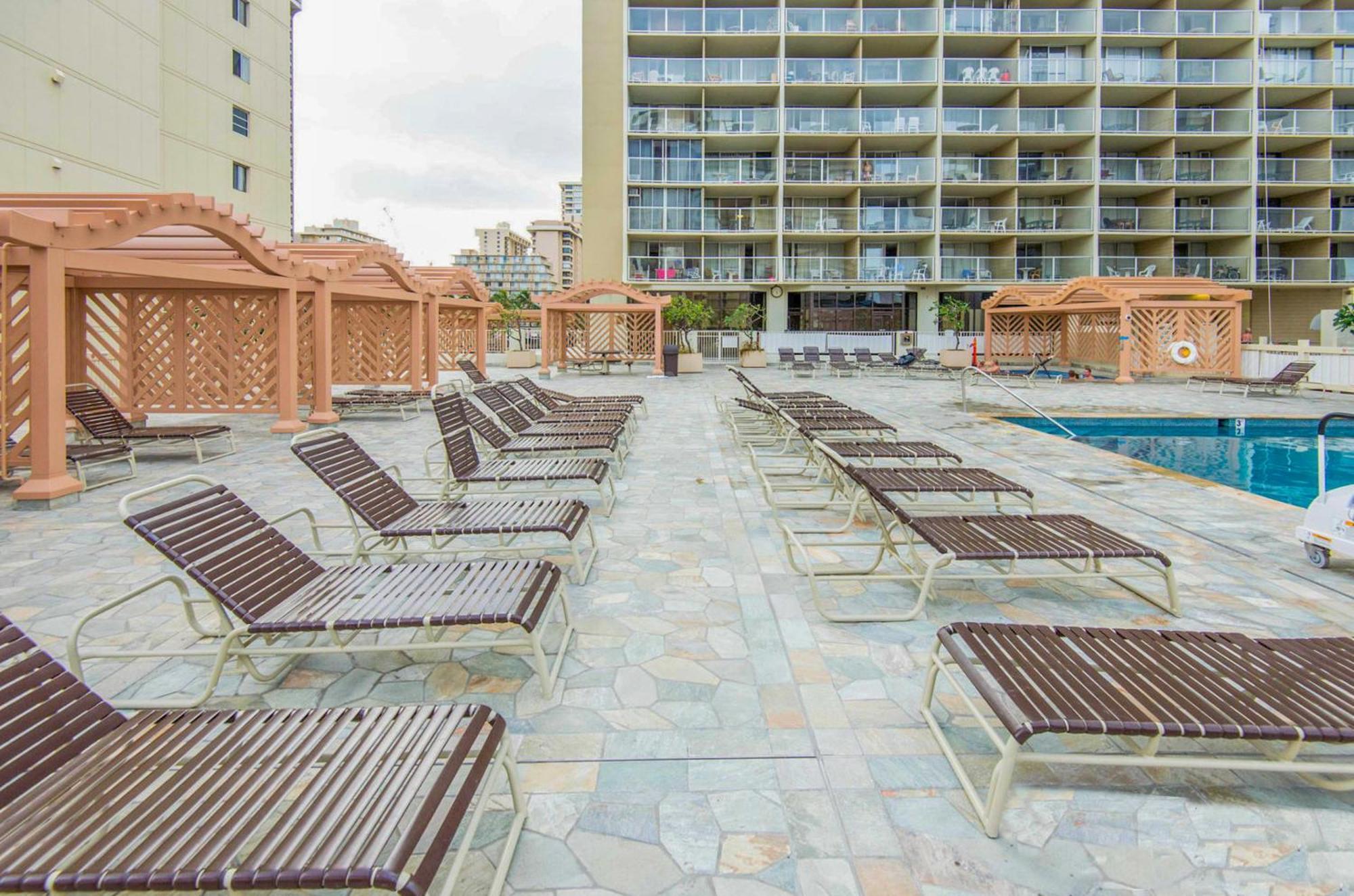 Island Colony 3512 Hotell Honolulu Exteriör bild
